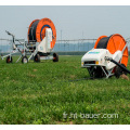 Irrigation de bobine de tuyau de modèle de flèche de champ de ferme mobile